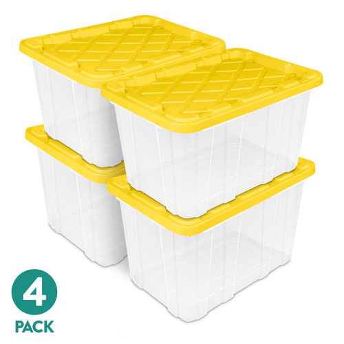 Gal large clear plastic - large,